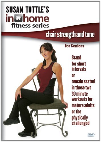 Susan Tuttle's In Home Fitness: Chair Strength and Tone Exercises for Seniors - Senior Home Workout DVD by Bayview Entertainment/Widowmaker - Perfect for Elderly Home Fitness & Low-Impact Training