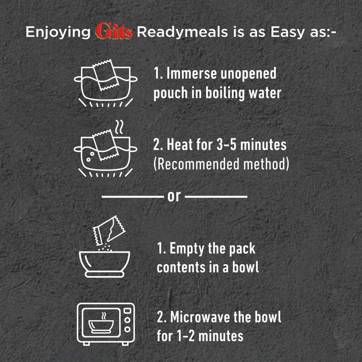 Gits Ready to Eat Veg Pulao - Microwaveable Vegetarian Rice Dish (265g) | Quick Indian Meal for Lunch, Dinner & Travel | Heat & Eat Convenience