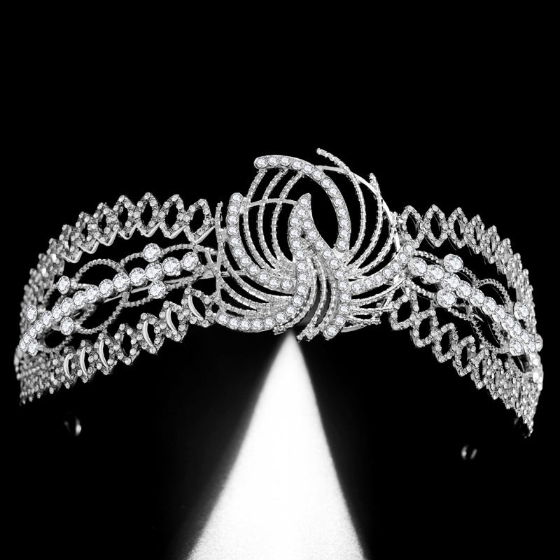 Sparkling Rhinestone Wedding Hairband for Brides - Elegant Crystal Headpiece for Bridal Party, Prom, and Special Occasions