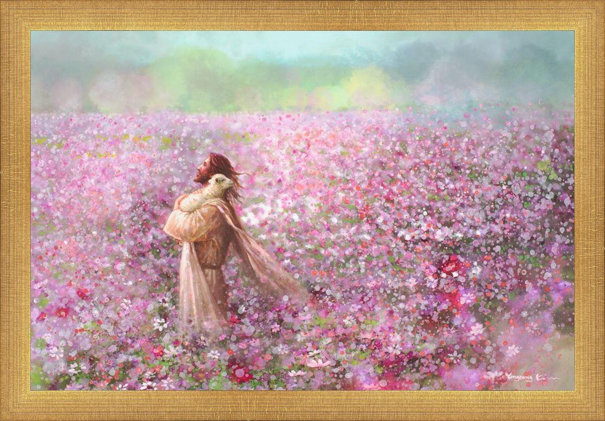 Calming Embrace By Yongsung Kim - Premium Korean Home Decor Wall Art - Perfect for Living Room, Bedroom & Office Decor