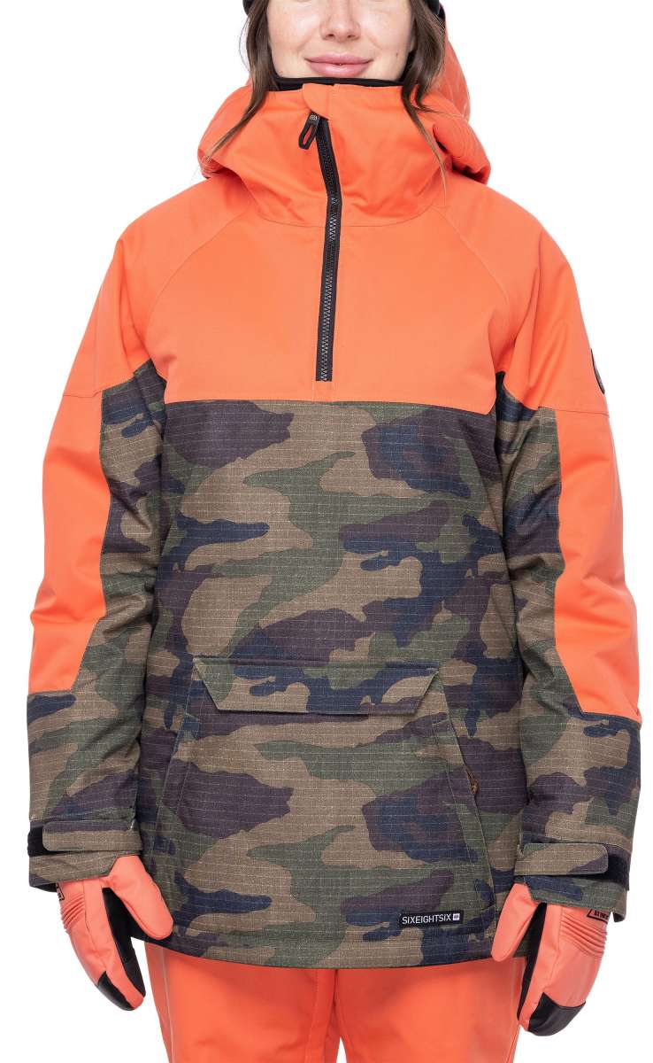 686 Women's Upton Insulated Winter Jacket 2023 - Waterproof Windproof Ski Jacket for Snowboarding, Hiking & Outdoor Activities