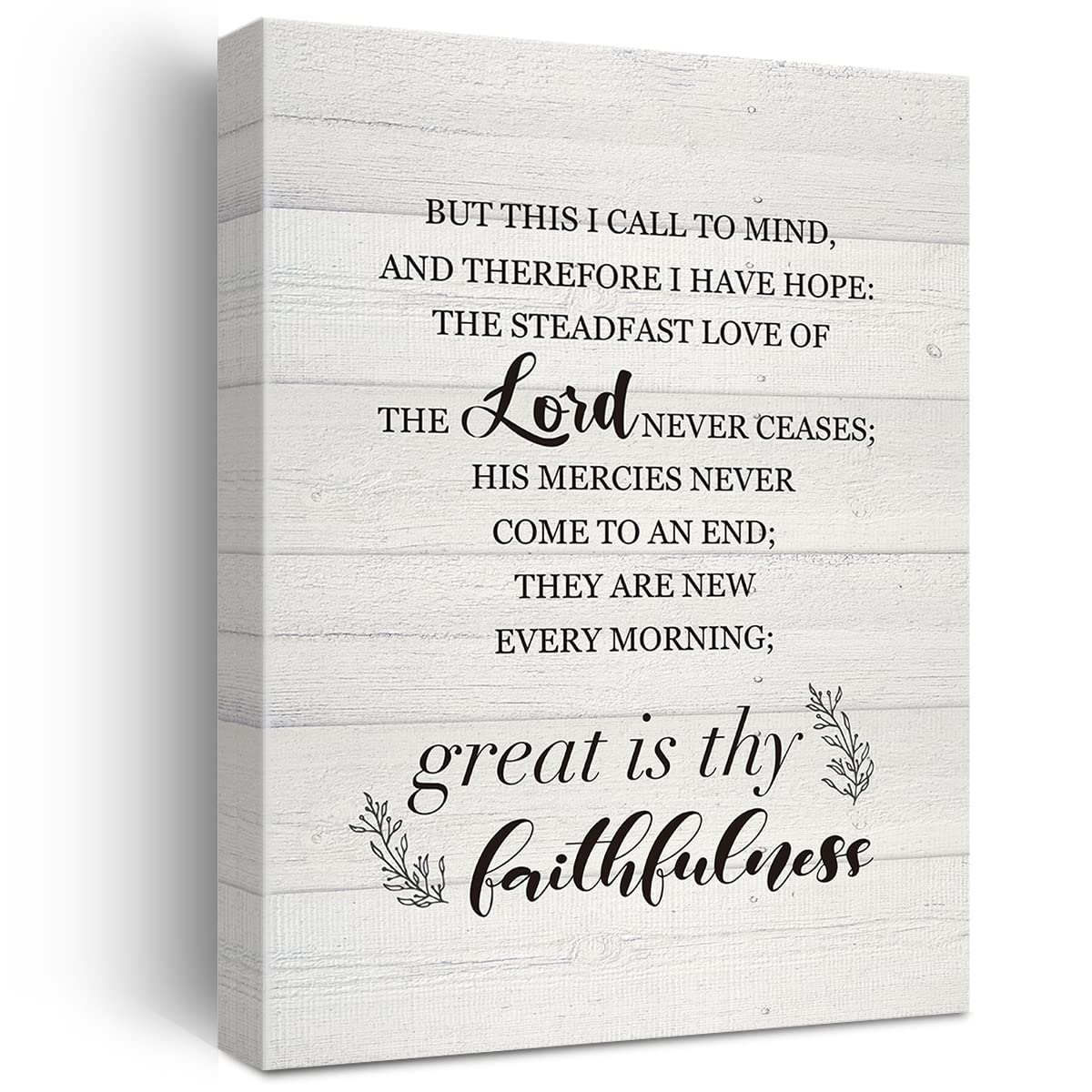 Blessing the Food Before Us Canvas Art - 12x15 in Farmhouse Wall Decor for Kitchen & Dining Room