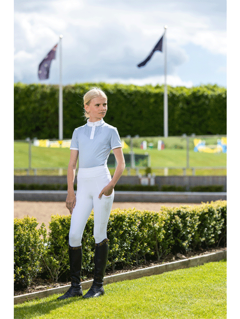 Le Mieux Young Rider Pull On Breeches - Comfortable Equestrian Riding Pants for Kids & Teens - Perfect for Horseback Riding Lessons and Competitions
