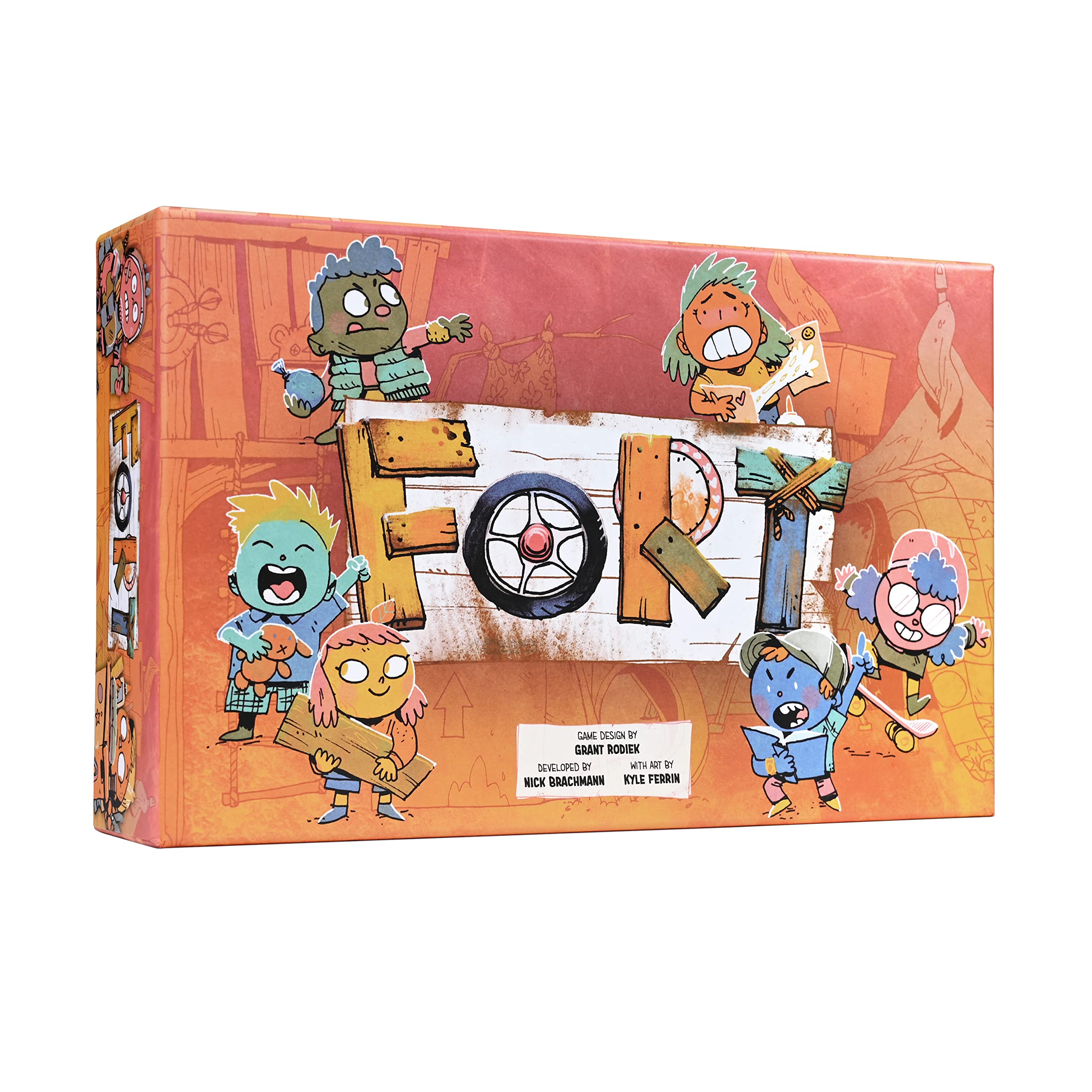Leder Games | Fort Card Game - Strategic Deck-Building Game for Kids & Adults | Perfect for Family Game Nights & Parties