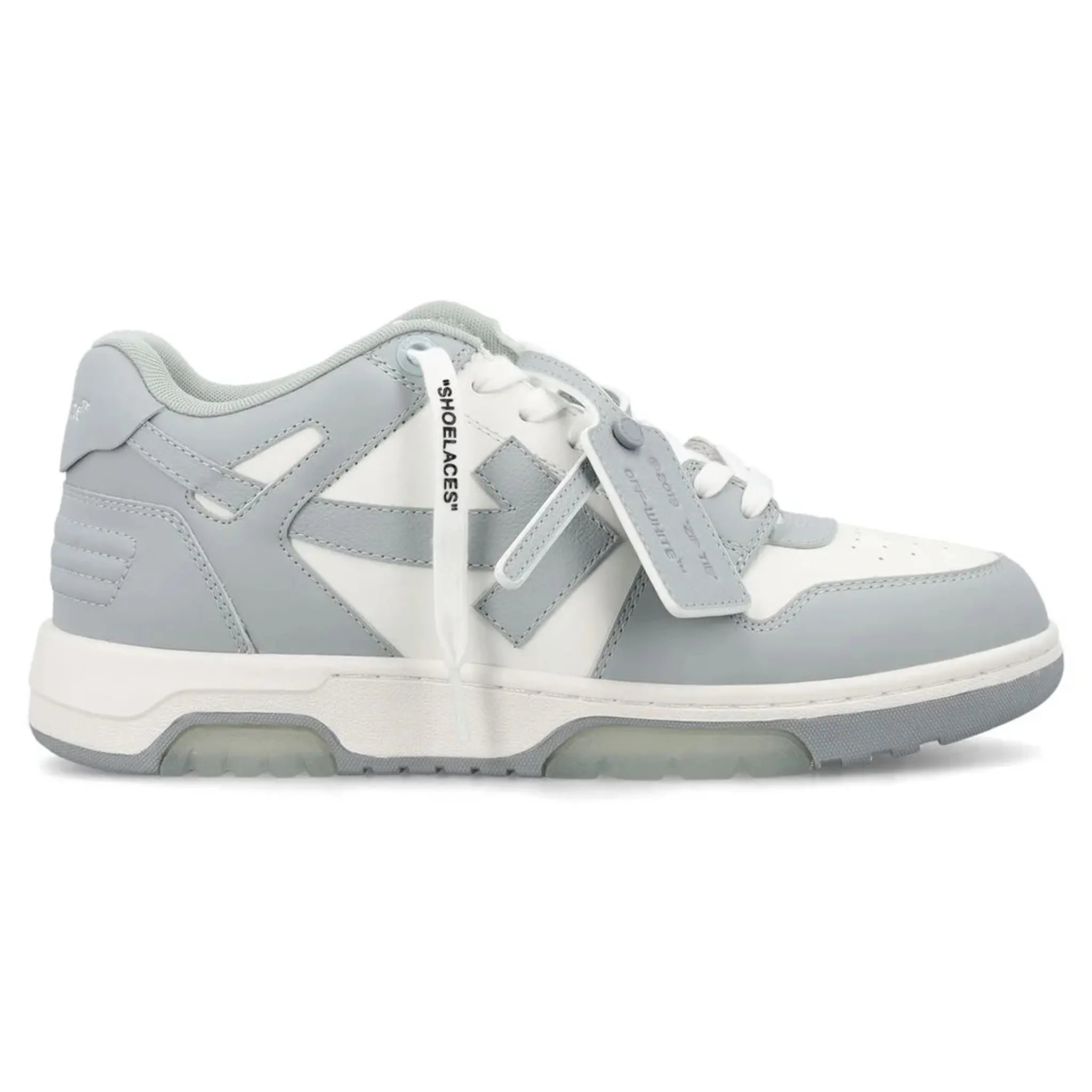 Off White Out Of Office Grey White Sneakers - Stylish & Comfortable Casual Shoes for Men & Women | Perfect for Streetwear, Gym & Everyday Wear