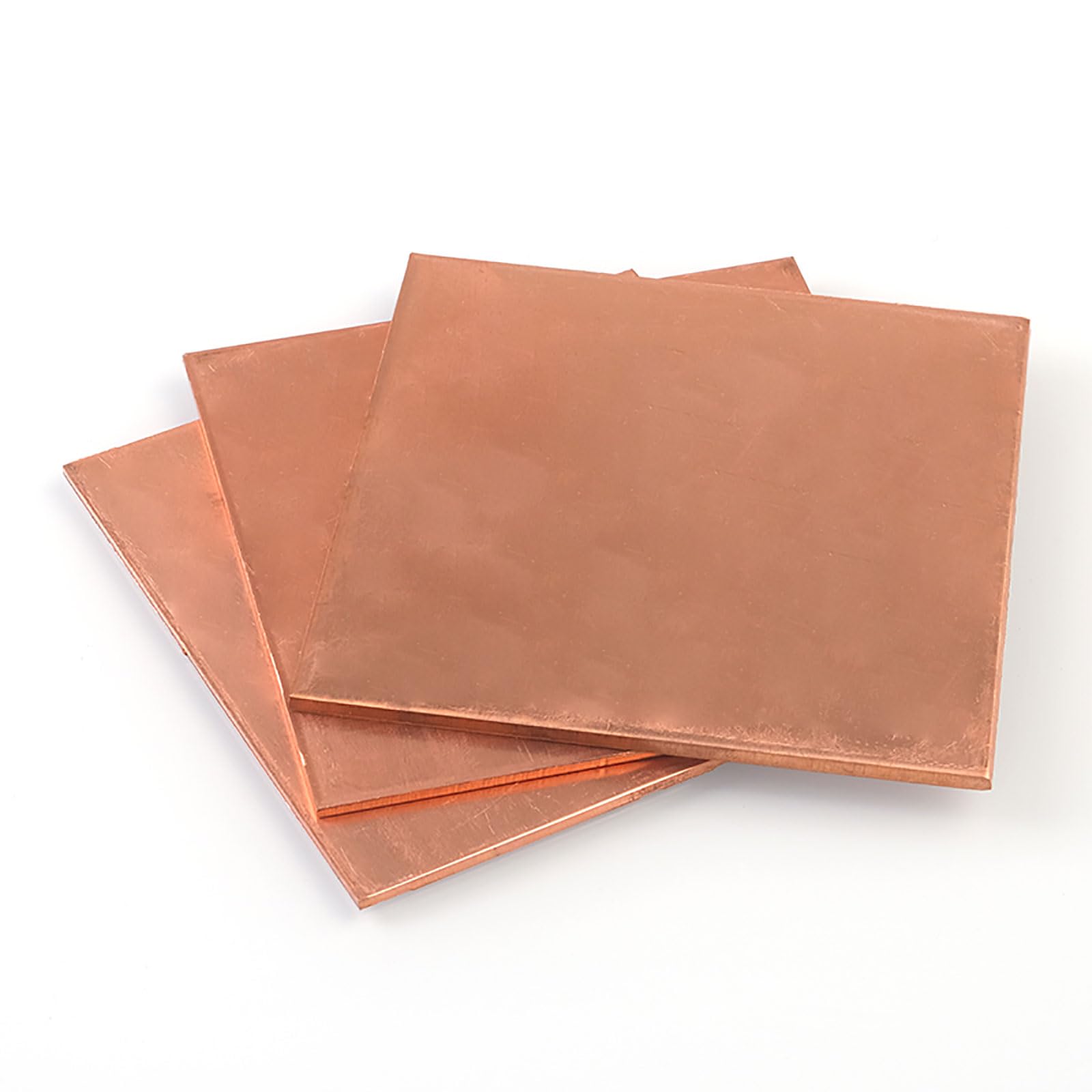 99% Pure Copper Sheet 5mm Thickness - 100x100mm Copper Plate for DIY Crafts, Art Projects & Electrical Equipment | High-Quality Copper Sheeting for Jewelry Making, Home Decor & Industrial Use