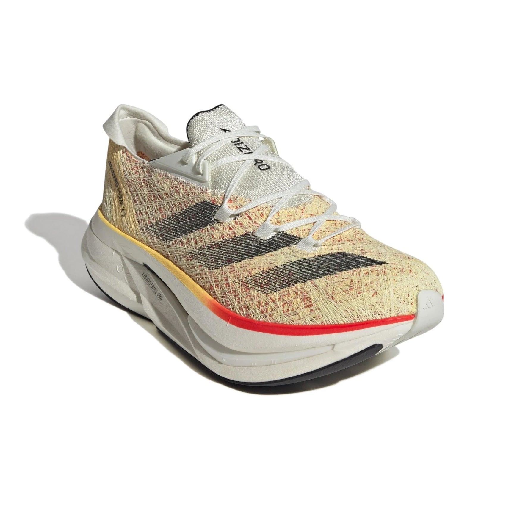 Adidas Adizero Prime X 2 Strung Running Shoes - Unisex Lightweight Performance Sneakers for Marathon Training & Road Racing
