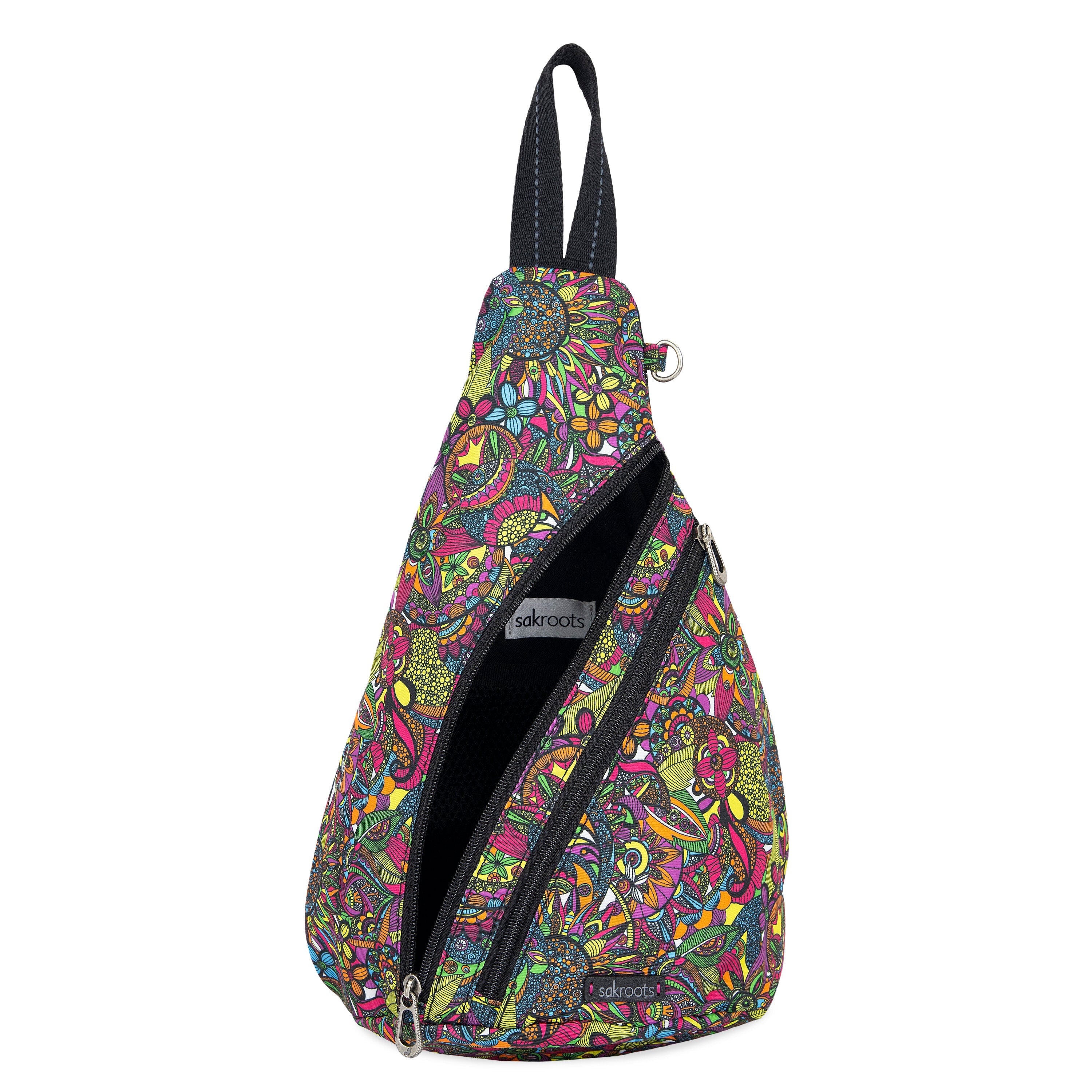 On The Go Sling Backpack - Lightweight Crossbody Travel Bag for Men & Women - Perfect for Hiking, Commuting & Everyday Use