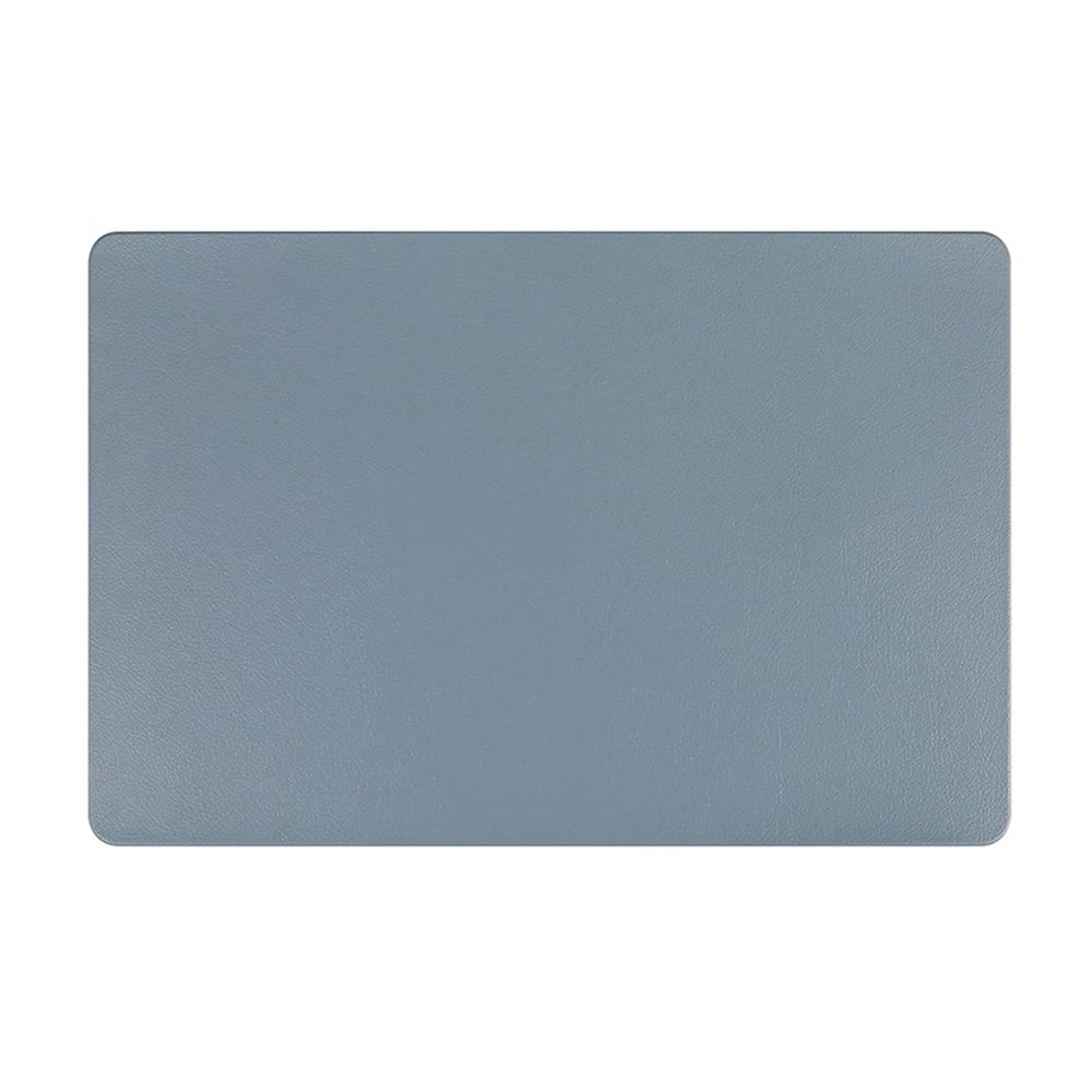Premium Arkansas Faux Leather Placemats - Set of 4 Waterproof Dining Table Mats for Formal Dinner, Holiday Decor & Everyday Use