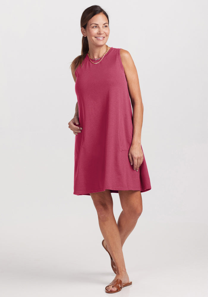 Clara Dress Mulberry - Elegant Floral Summer Dress for Women | Perfect for Weddings, Parties & Casual Outings