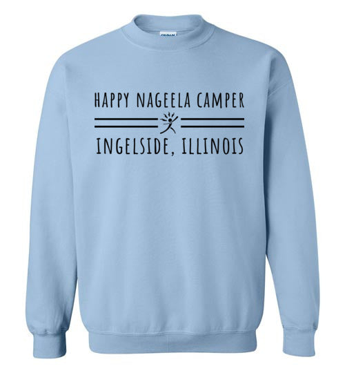 Nageela Midwest Crewneck Sweatshirt for Men & Women | Soft Cotton Pullover Hoodie | Casual Streetwear & Loungewear | Perfect for Fall, Winter & College Campus Life