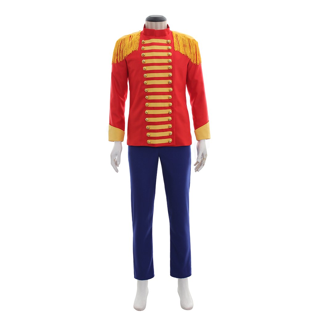 Nutcracker Cosplay Costume for Men - DIY Soldier Outfit with Jacket, Pants & Hat - Perfect for Halloween, Christmas Parties & Theater Performances