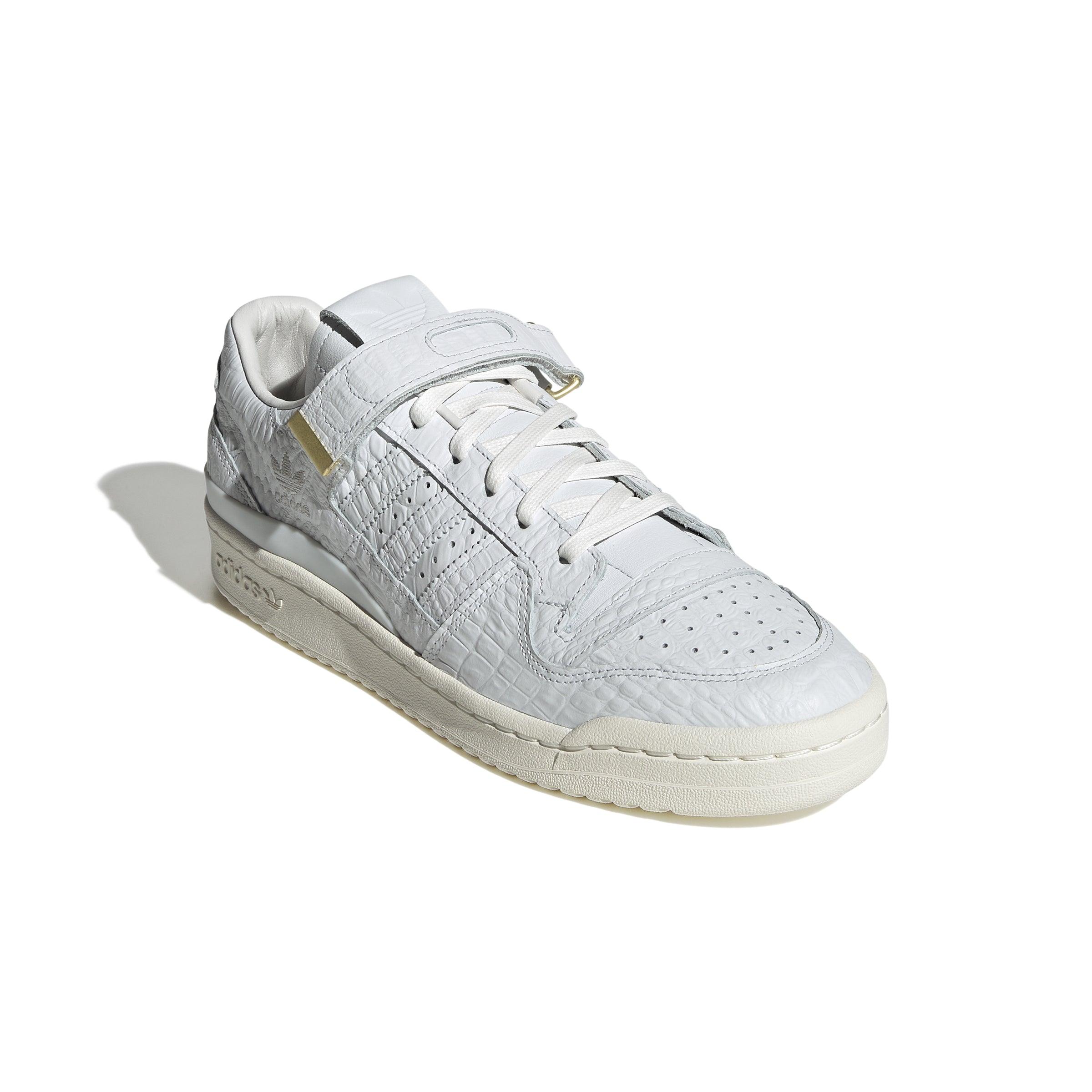 Forum 84 Low 'Crystal White' Sneakers - Men's Classic White Leather Casual Shoes for Everyday Wear | Perfect for Street Style, Work & Weekend Outfits