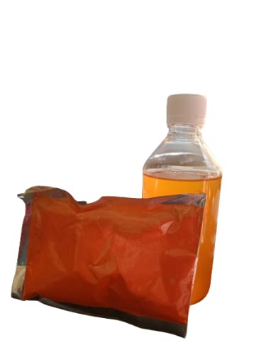 Original Hanumanji Pooja Kit - Pure Jasmine Oil & Sindoor for Hindu Religious Ceremonies (50ml Oil + 50g Sindur) - Perfect for Daily Worship, Temple Offerings & Spiritual Rituals
