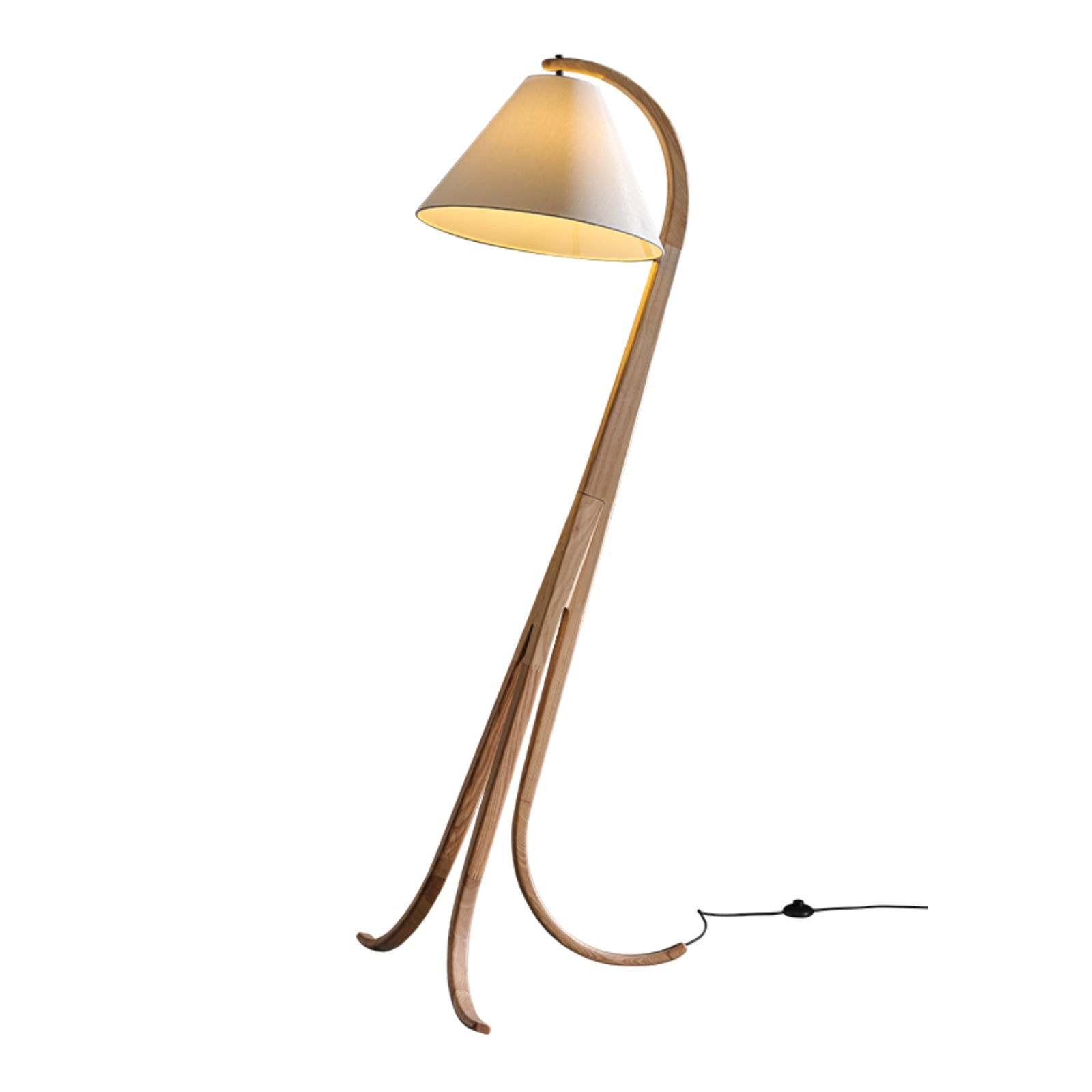 Arcwood Modern Floor Lamp - Adjustable Brightness LED Standing Light for Living Room, Bedroom & Office - Perfect for Reading, Relaxing & Decorating