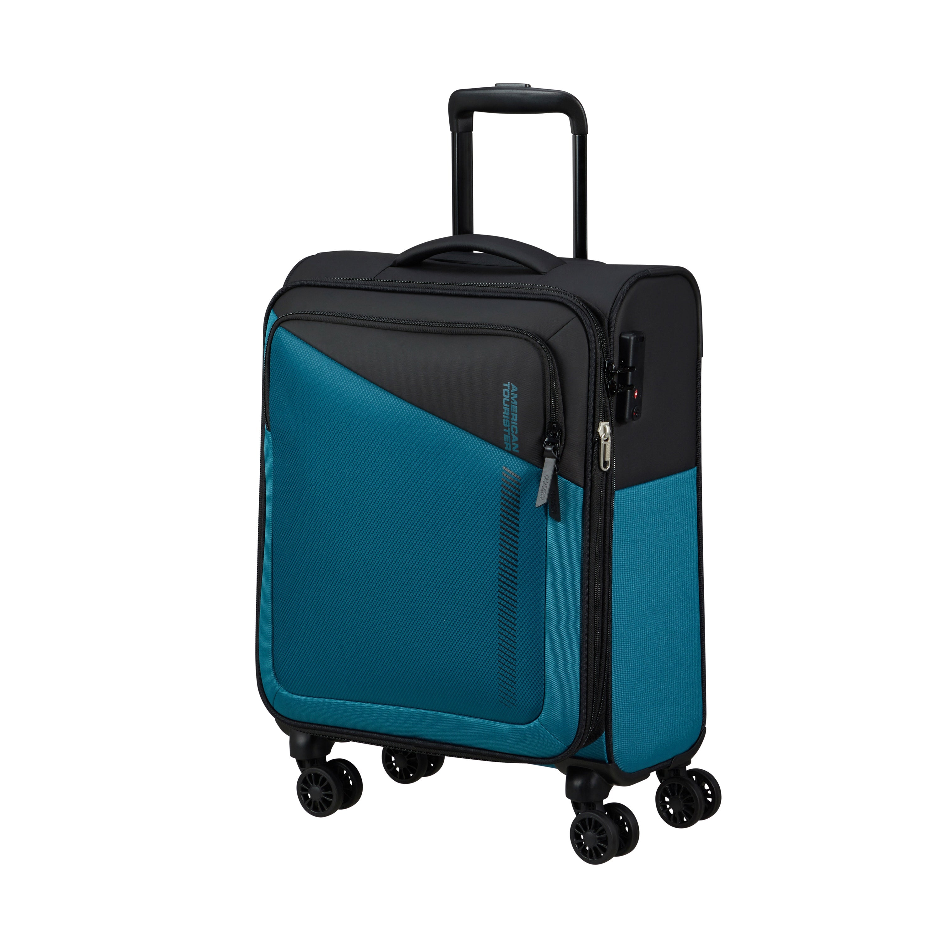 American Tourister Daring Dash Expandable Spinner Carry On Luggage - Lightweight Suitcase for Air Travel, Business Trips & Weekend Getaways