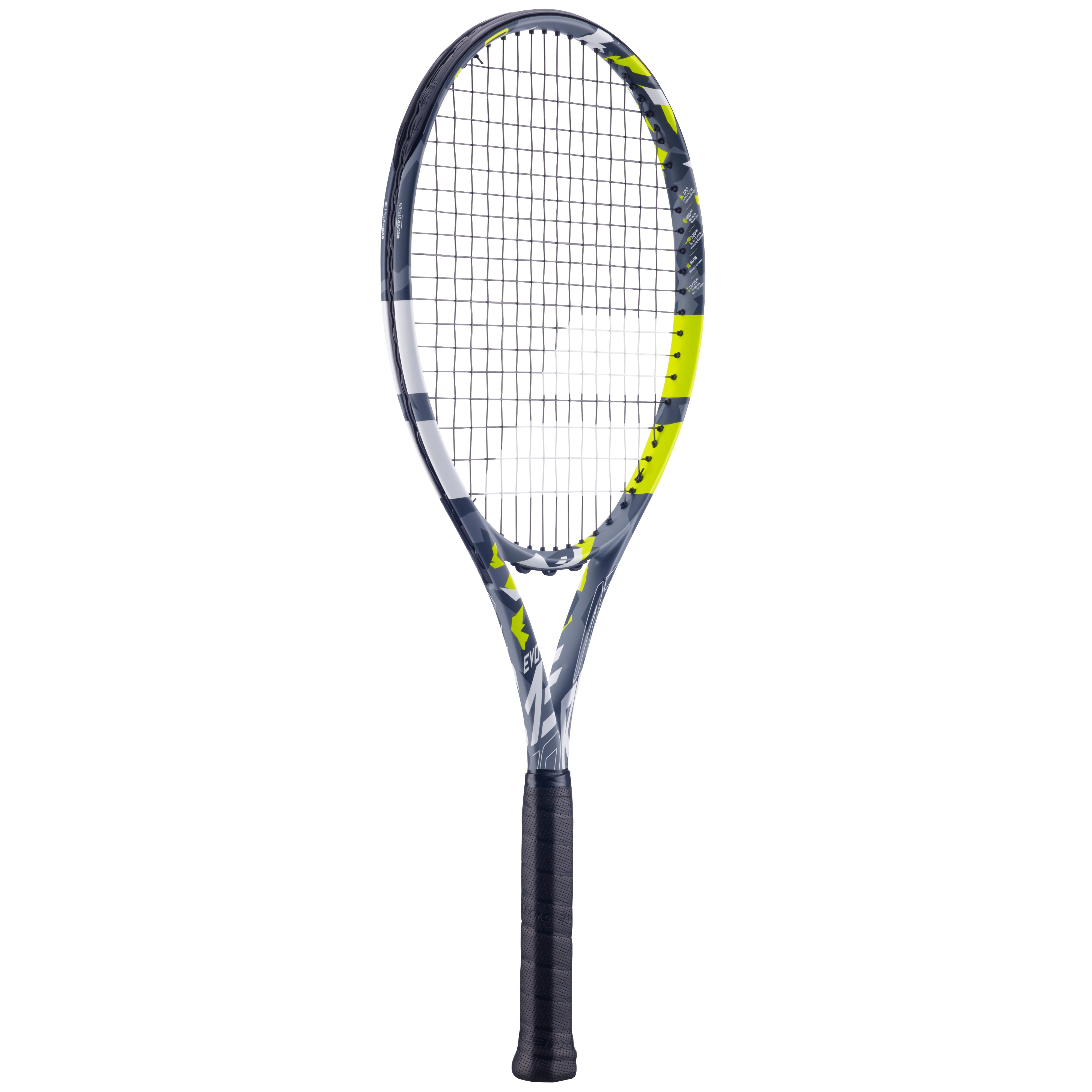 Babolat EVO Aero Tennis Racket - Lightweight Carbon Fiber Tennis Racquet for Men & Women | Perfect for Competitive Play & Training Sessions