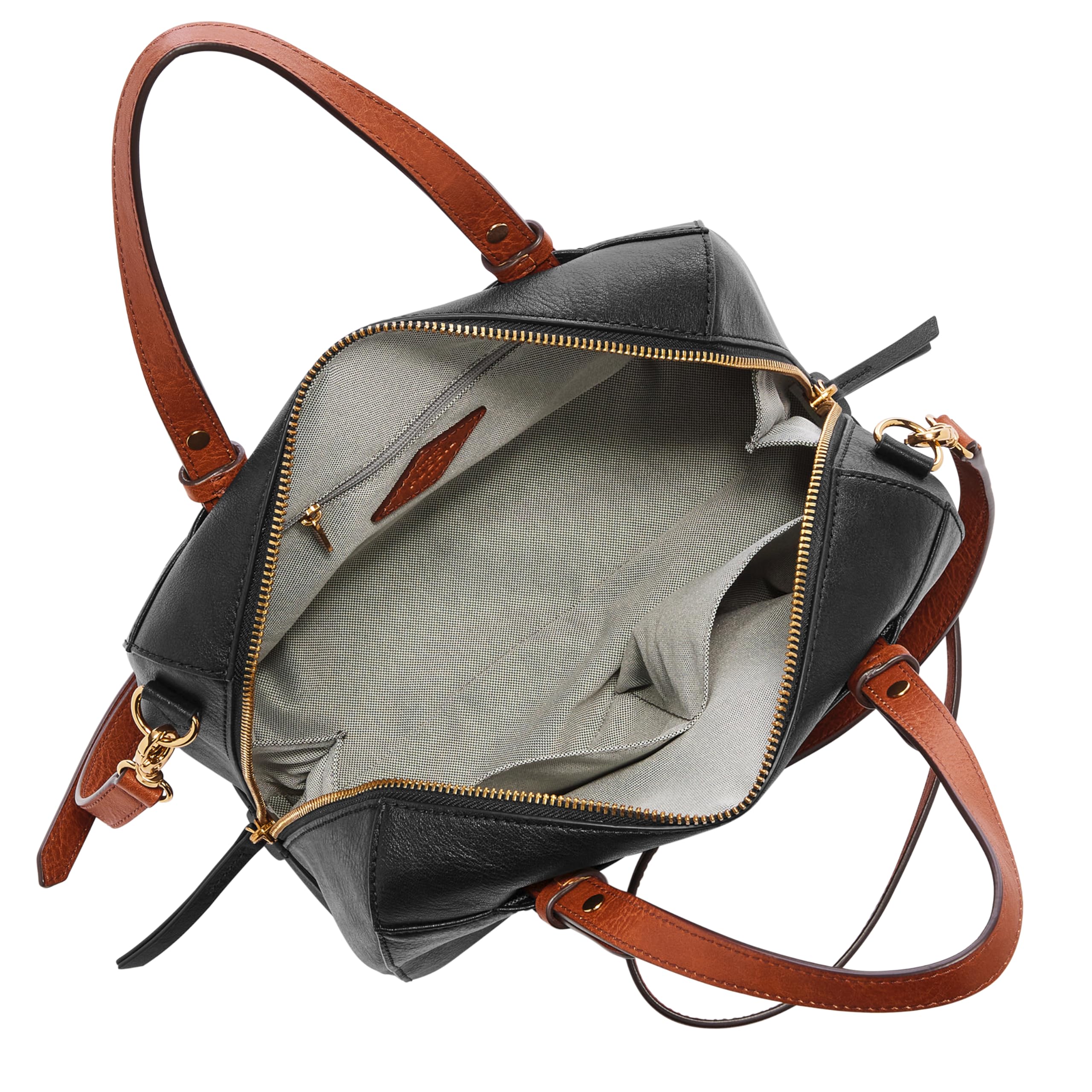Fossil Women's Rachel Satchel Purse Handbag - Stylish Leather Crossbody Bag for Work, Travel & Everyday Use