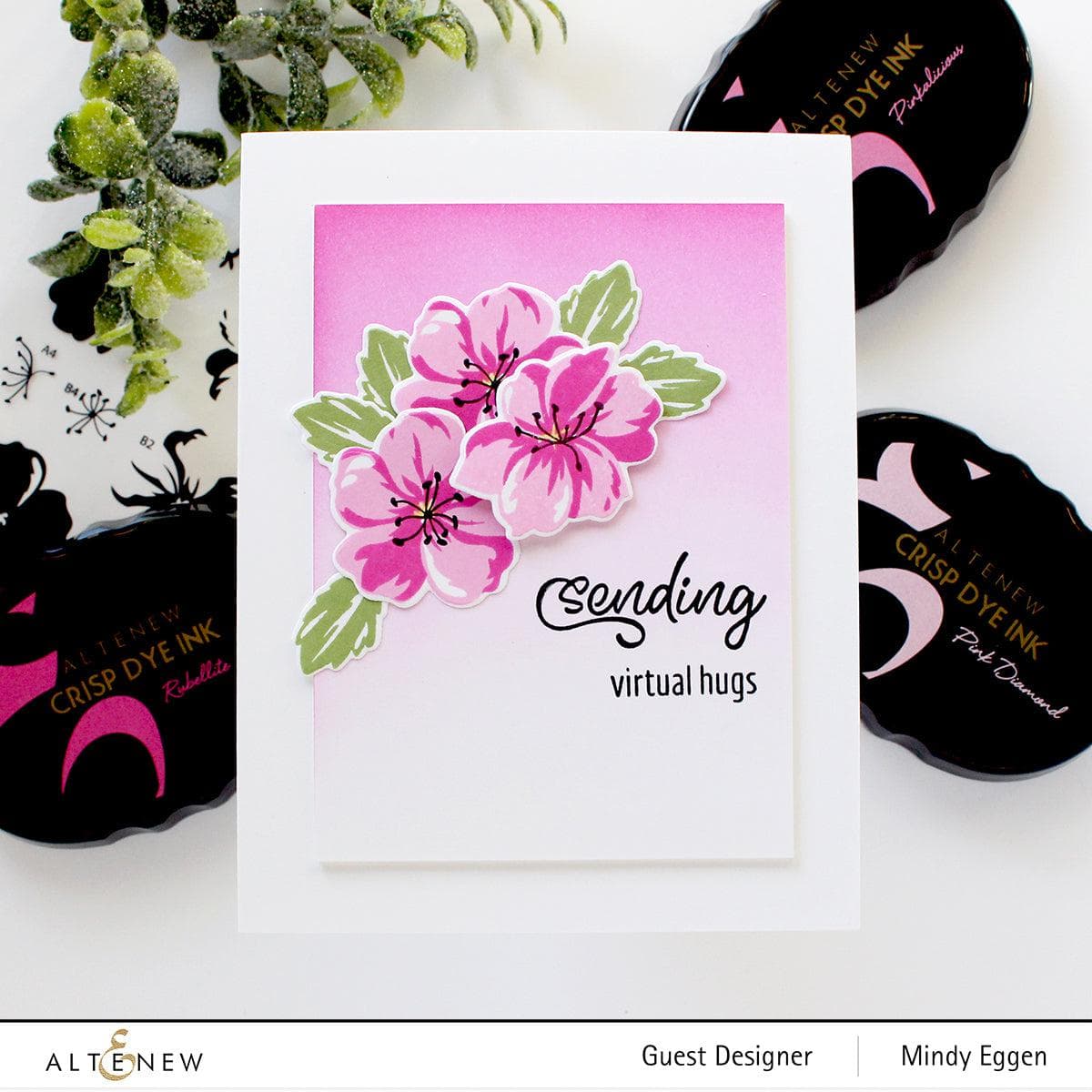 Mini Delight: Wild Geraniums Stamp & Die Set for Card Making, Scrapbooking & DIY Crafts - Floral Stamps for Handmade Greeting Cards & Paper Projects