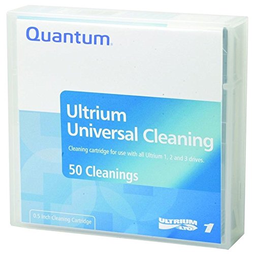 Quantum MR-LUCQN-01 LTO Ultrium Cleaning Cartridge - Compatible with Certance CL 400H, CL 800 & Quantum LTO-2, LTO-3, LTO-3 CL1102-SST - Perfect for Data Backup & Tape Maintenance in Enterprise Storage Systems