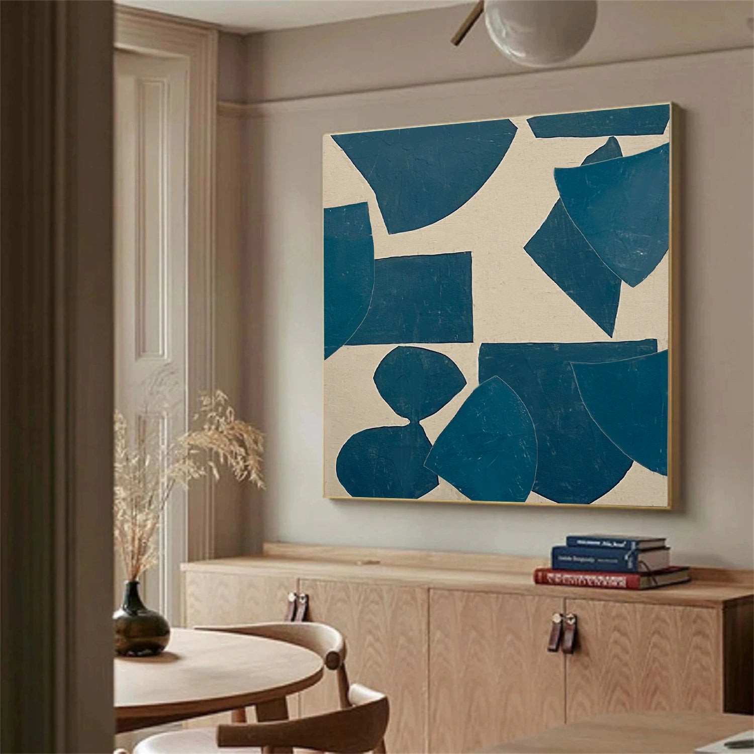Abstract Painting #AB 453 - Modern Wall Art Decor for Living Room, Bedroom & Office | Large Canvas Artwork for Home & Office Decoration