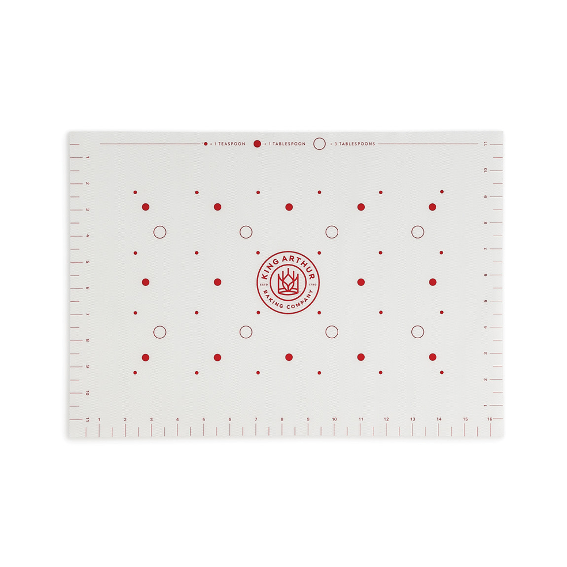 King Arthur Baking Company Non-Stick Silicone Cookie Baking Mat 16.5x11.5 Inches - Perfect for Baking Cookies, Pastries, and Bread - Reusable & Easy to Clean - Ideal for Home Bakers and Professional Kitchens