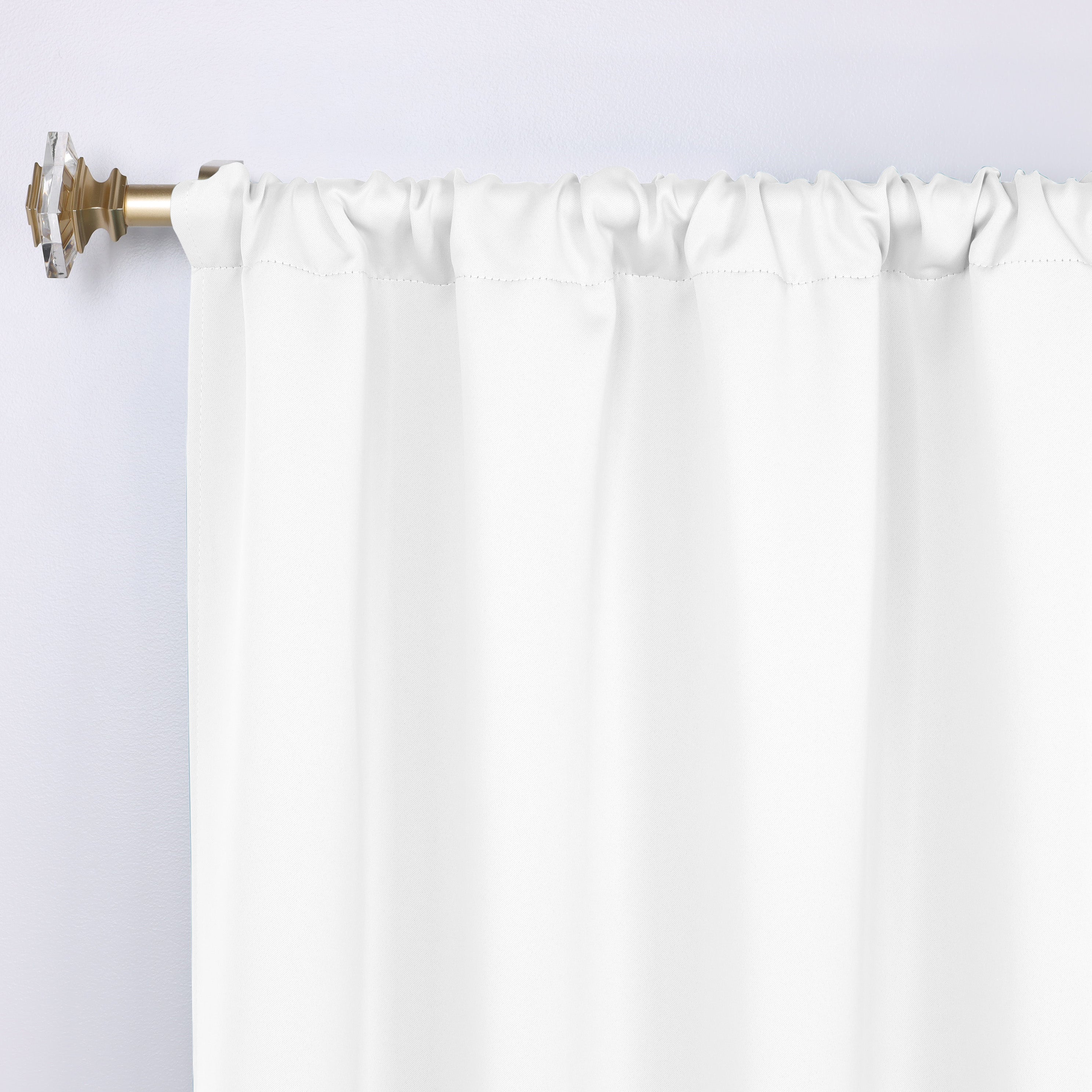 Machine Washable Blackout Curtains Set of 2 - Solid Color Room Darkening Window Treatments for Bedroom, Living Room & Nursery