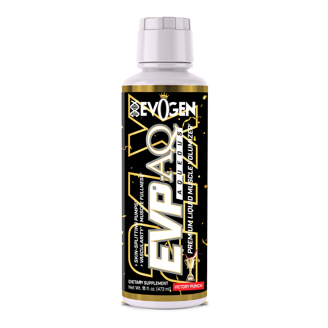Evogen EVP AQ 473ml - Premium Sports Water Bottle for Gym, Running & Outdoor Activities | BPA-Free Leakproof Hydration Bottle