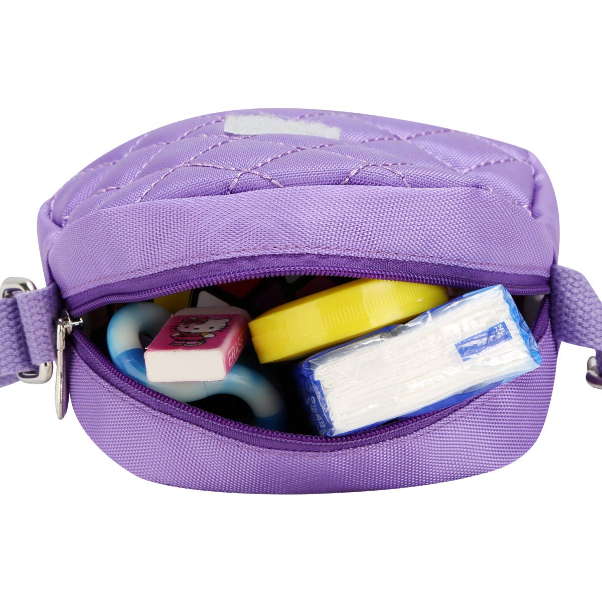 DEEKEY Little Girls Purses for Kids - Cute Princess Handbags for Toddlers, Mini Shoulder & Crossbody Messenger Bag for Girls | Perfect Birthday Gift, Dress-Up Play & Pretend Play Accessories