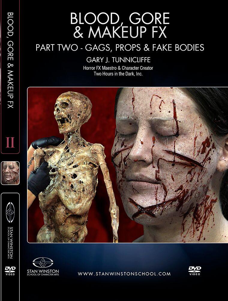 Stan Winston Studio Blood, Gore & Makeup FX DVD - Professional Special Effects Tutorial for Horror & Halloween Makeup Artists - Perfect for Film Studios, Theater Productions & Cosplay Events