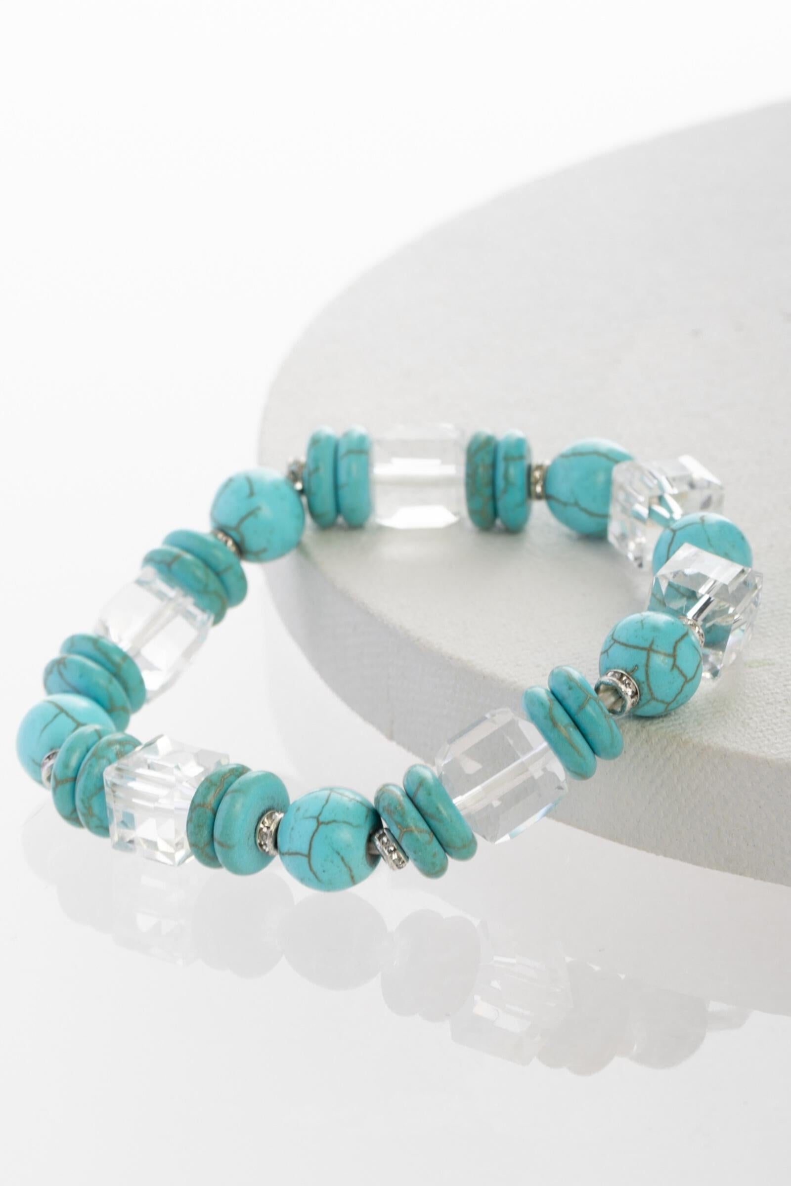 Turquoise Dream Bracelet - Handmade Beaded Jewelry for Women, Boho Chic Accessory | Perfect for Casual Wear, Parties & Gift Giving