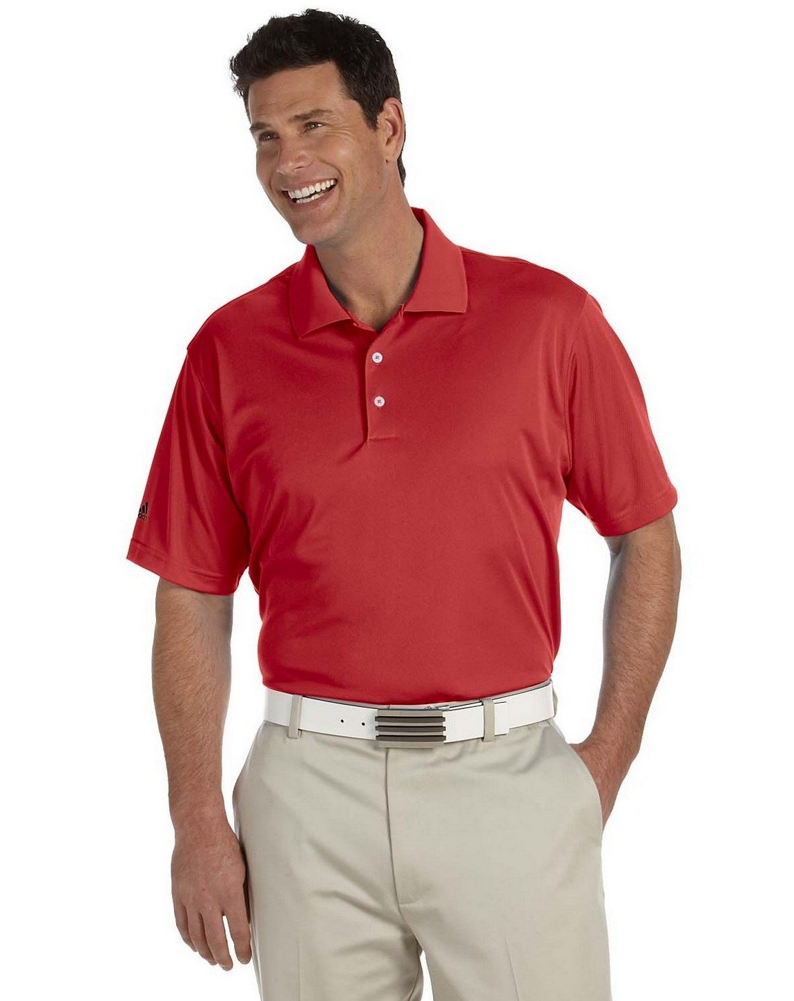 adidas Golf Climalite Basic Polo Shirt for Men - Moisture-Wicking Performance Golf Shirt with UV Protection - Perfect for Golfing, Casual Wear & Outdoor Sports