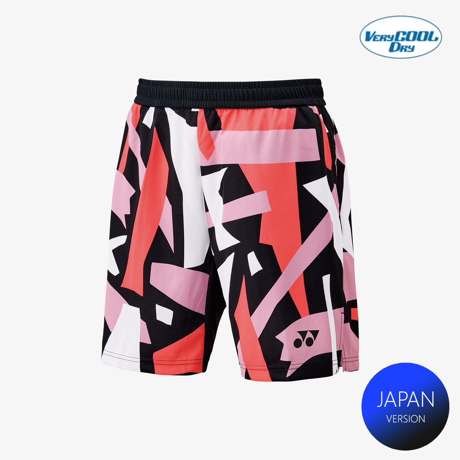 Yonex Men's Knit Shorts 15203 - Breathable Athletic Shorts for Running & Tennis (Black) - Perfect for Gym Workouts & Casual Wear
