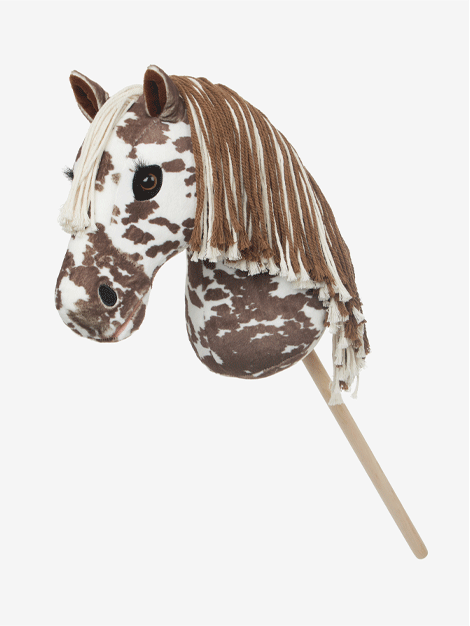 Le Mieux Hobby Horses for Kids - Realistic Ride-On Stick Horse Toy for Pretend Play, Birthday Gifts & Outdoor Activities