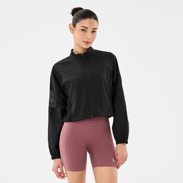 Lightweight RX Mesh Mix Windbreaker Jacket - Breathable & Stylish Outdoor Windbreaker for Running, Hiking & Travel