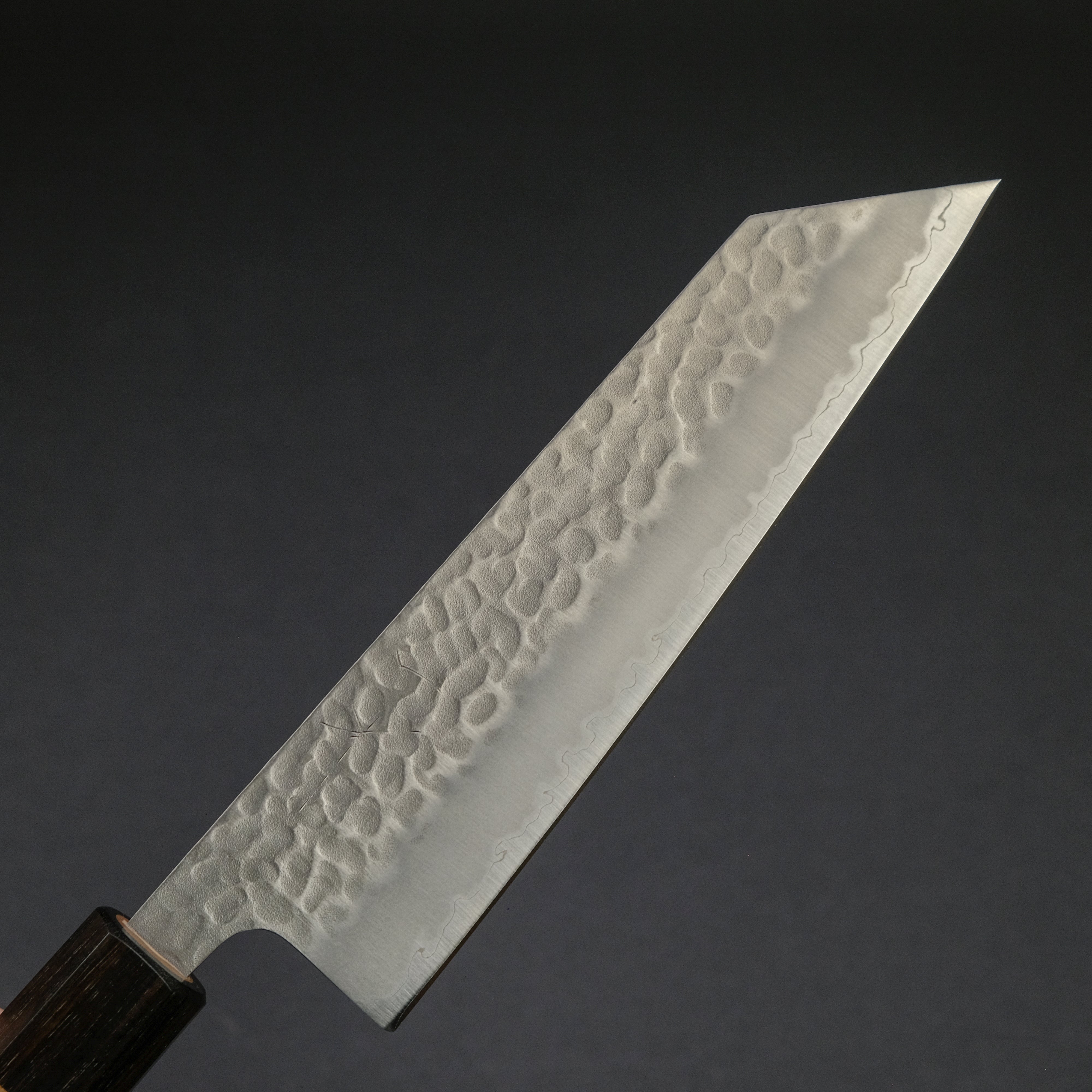 Hitohira Futana SB Migaki Tsuchime Bunka Knife - Japanese Chef Knife with Cherry Wood Handle - Perfect for Slicing, Dicing & Precision Cutting in Professional & Home Kitchens