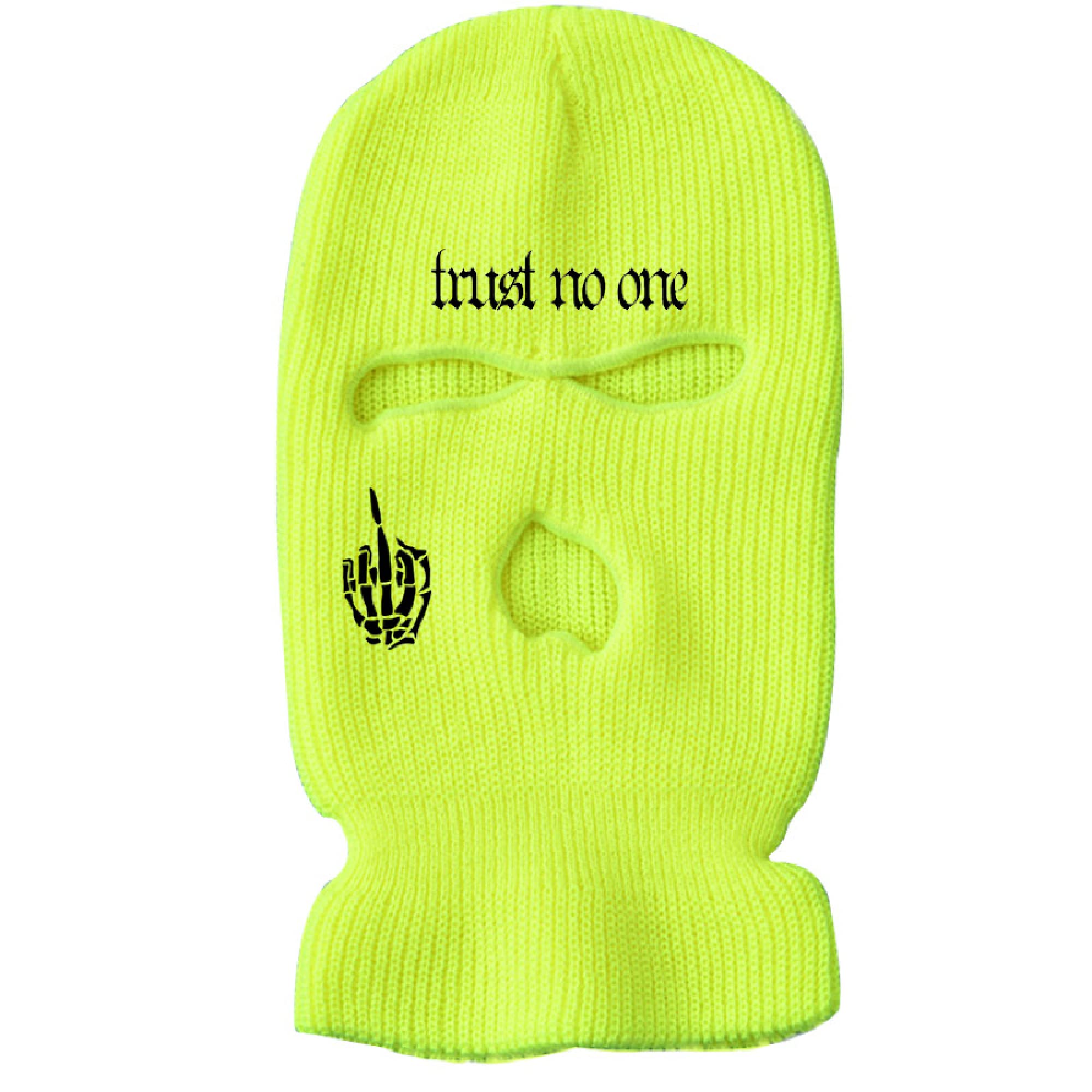 ISWMM 3-Hole Wool Knit Ski Mask - Winter Warm Windproof Balaclava for Skiing, Cycling & Outdoor Activities | Cold Weather Face Protection