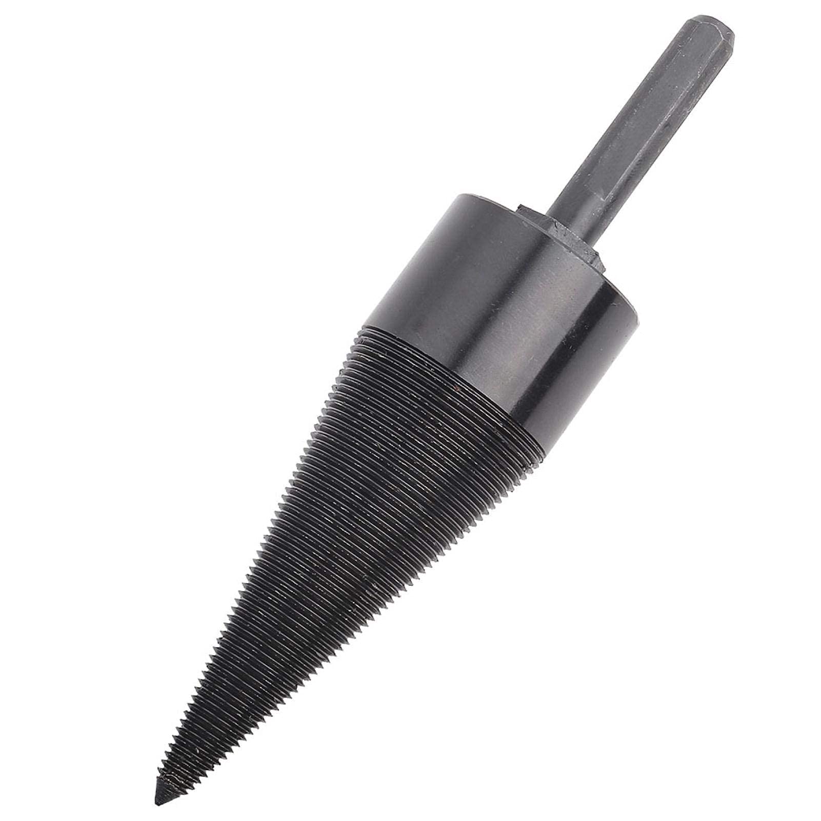 Heavy Duty Firewood Drill Bit - Firewood Splitter Cone Attachment for Electric Drill - Perfect for Splitting Logs, Firewood Processing, and Wood Stove Preparation
