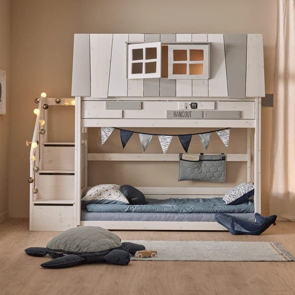 Low House Bed Frame - Modern Minimalist Platform Bed for Small Spaces | Perfect for Kids, Teens, and Small Bedrooms | Durable & Space-Saving Design for Apartments, Dorms, and Guest Rooms