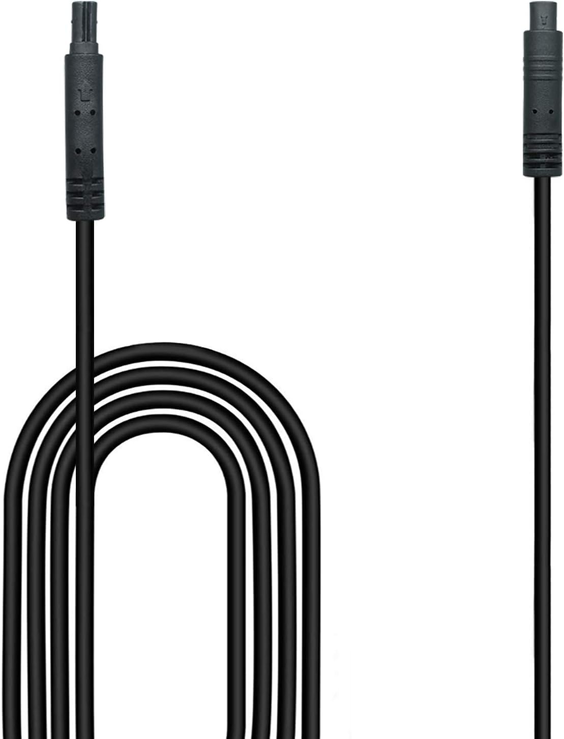 PORMIDO 2M/6.6ft Extension Cable for D50 Front Camera - High-Speed Data Transfer, Durable Nylon Braided - Perfect for Car Dash Cam, Home Security Camera, Baby Monitor Installation