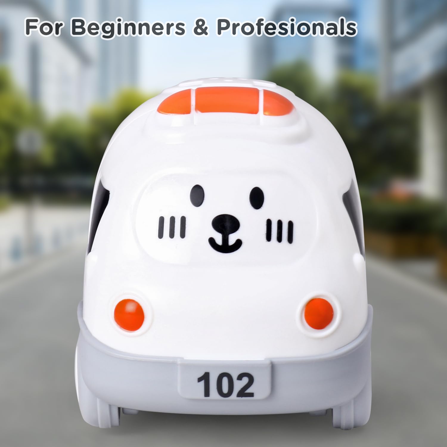 Premium Friction-Powered Ambulance Toy Car for Kids - BIS Certified Safe & Durable White Emergency Vehicle | Perfect for Imaginative Play, Role-Playing Games & Early Learning Development