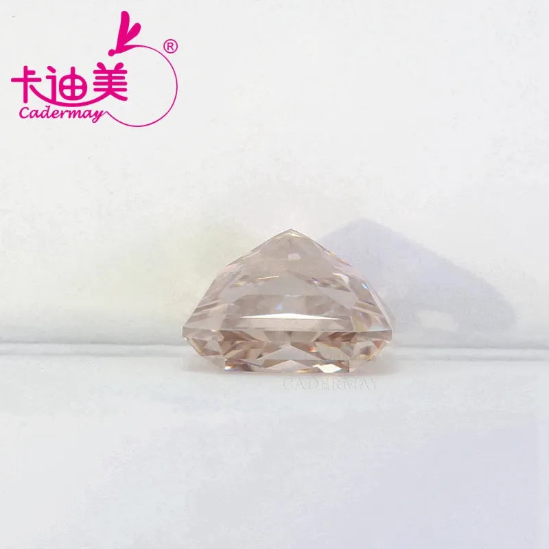 1.511CT VS1 Clarity Light Brown CVD Lab Grown Diamond Loose Stone - Radiant Shape EX Cut for Jewelry Making, Engagement Rings & Custom Designs