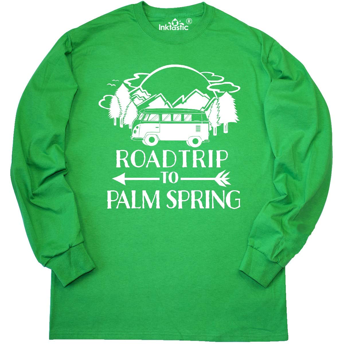 Road Trip to Palm Springs Long Sleeve T-Shirt for Travel & Adventure