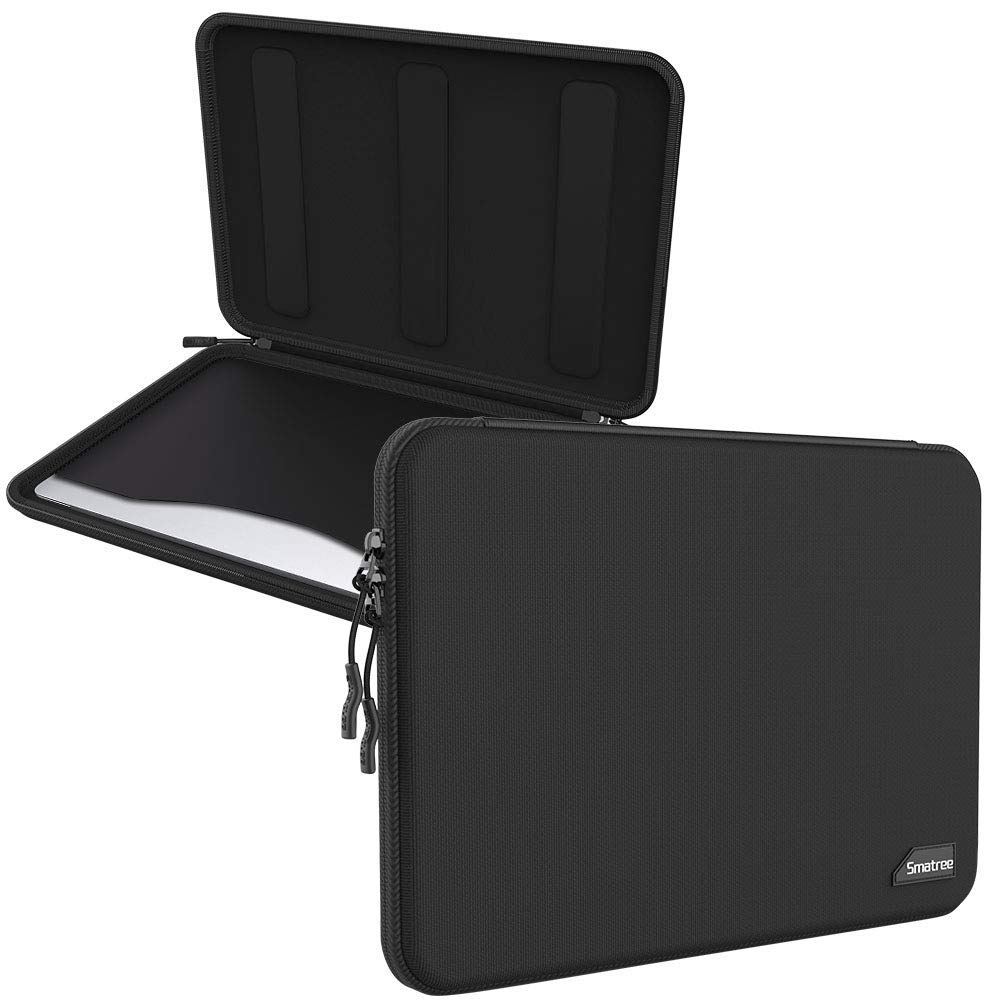 Smatree 14-15.6 Inch Laptop Shoulder Briefcase Bag for MacBook Pro 16 Inch | Hard Shell Protective Sleeve Case Compatible with 2019 2018 MacBook Pro 15.4 Inch | Perfect for Business Travel, Work Commute & College Use