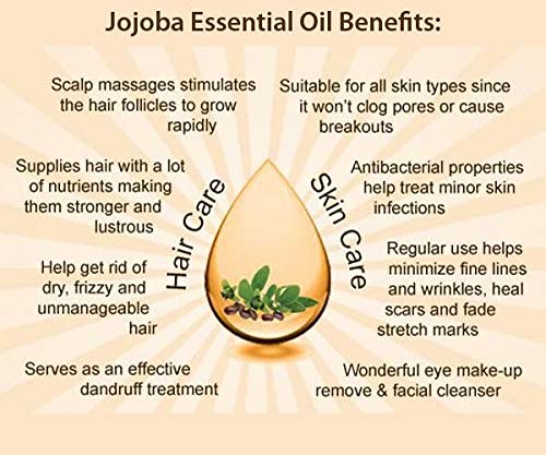 Dominaro 100% Pure Natural Extra Light Olive Oil & Jojoba Oil Hair Treatment (200ml) - Nourishing Hair Growth for Dry Damaged Hair, Perfect for Daily Moisturizing & Scalp Massage