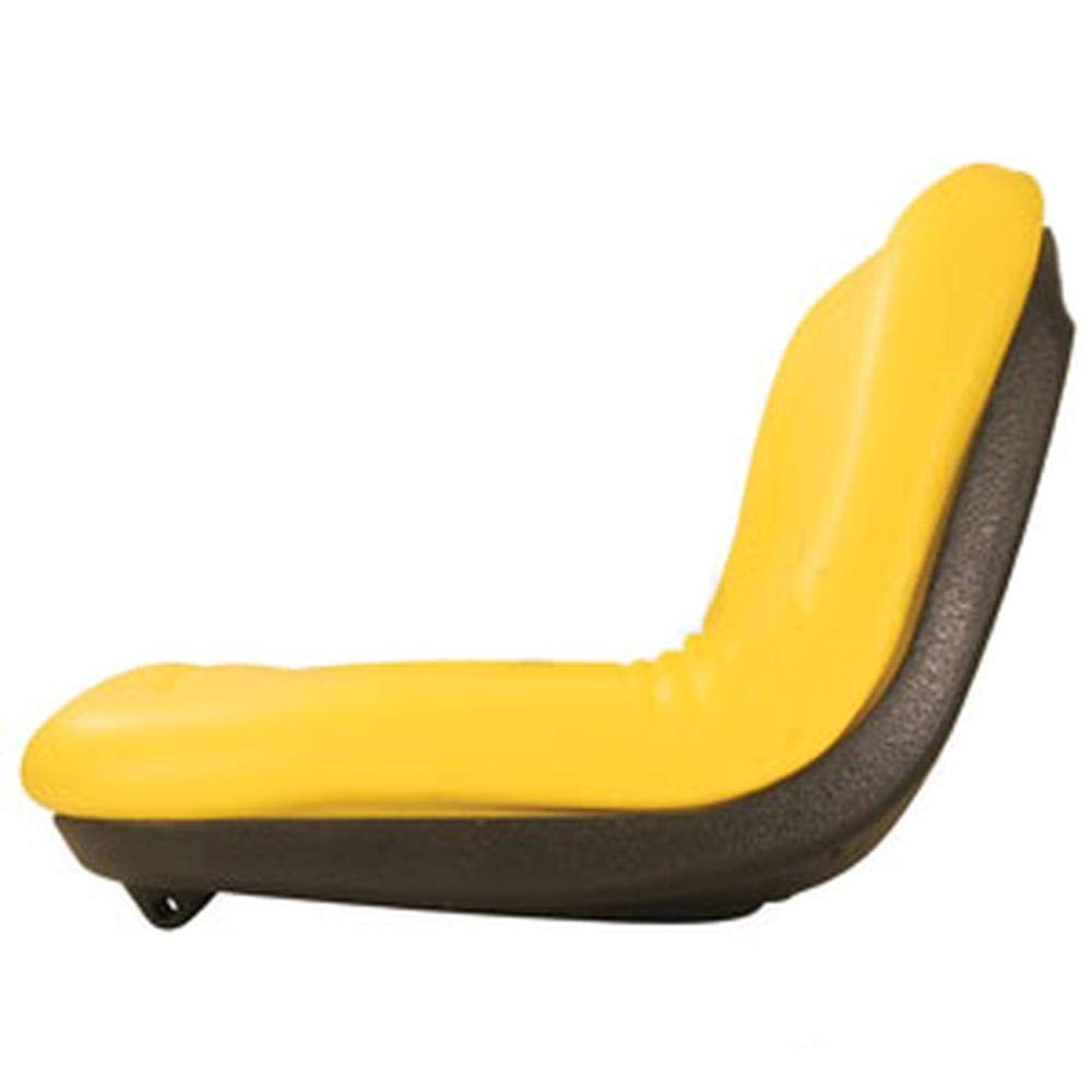 High Back Yellow Seat AM108058 - Replacement for John Deere 655 755 855 955 4200 4300 4400 Tractors | Durable Aftermarket Tractor Seat | Perfect for Farming, Landscaping & Agricultural Use