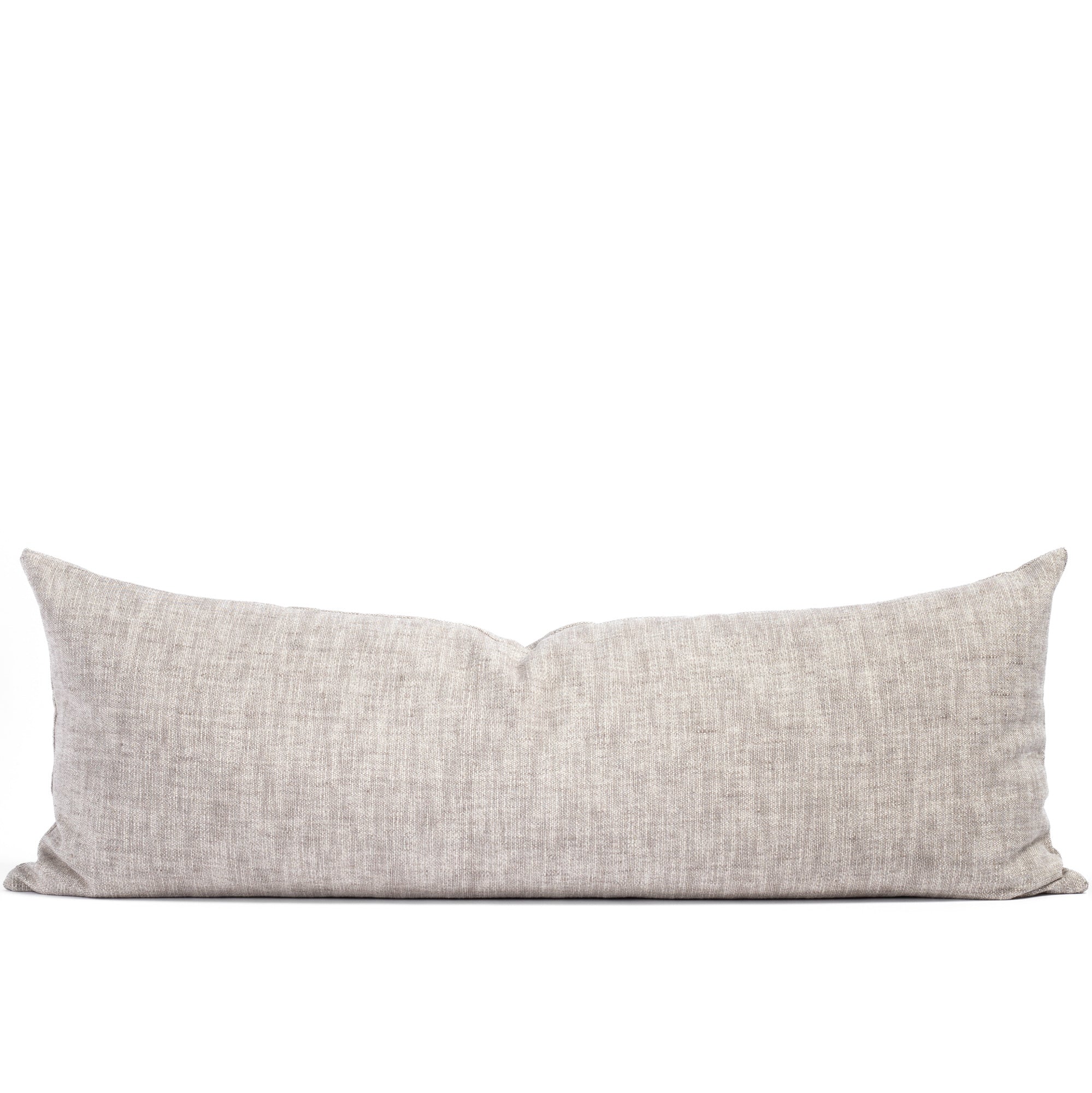 Kingham 16x42 Bolster Pillow in Cobblestone - Support Pillow for Back, Neck & Legs - Perfect for Sofa, Bed & Floor Lounging