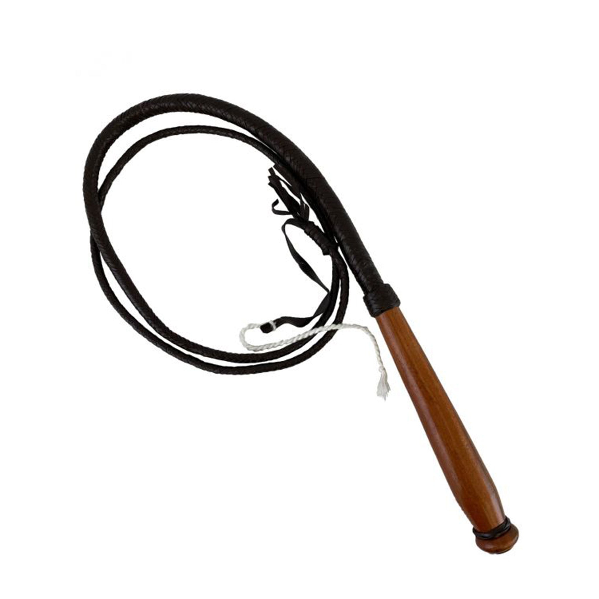 6 Pack Bull Whips - Premium Leather Bullwhip Set for Training, Performance & Cowboy Costume Accessories - Perfect for Rodeo, Western Shows, and Outdoor Adventures