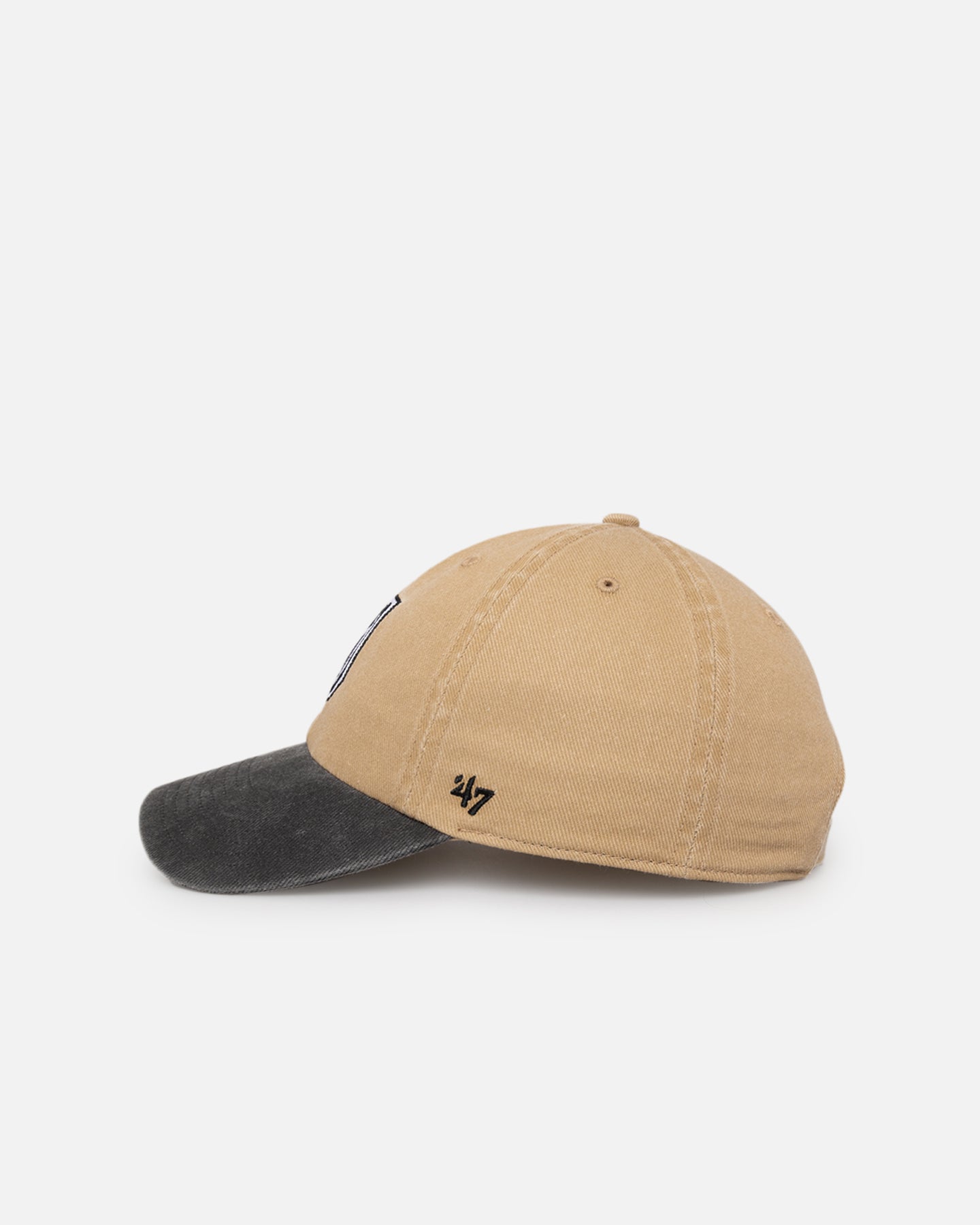 47 Brand Vegas Golden Knights 'Apollo Chain' 47 Clean Up Strapback Khaki Adjustable Hat - Official NHL Team Snapback Cap for Men & Women - Perfect for Game Day, Sports Events & Casual Wear