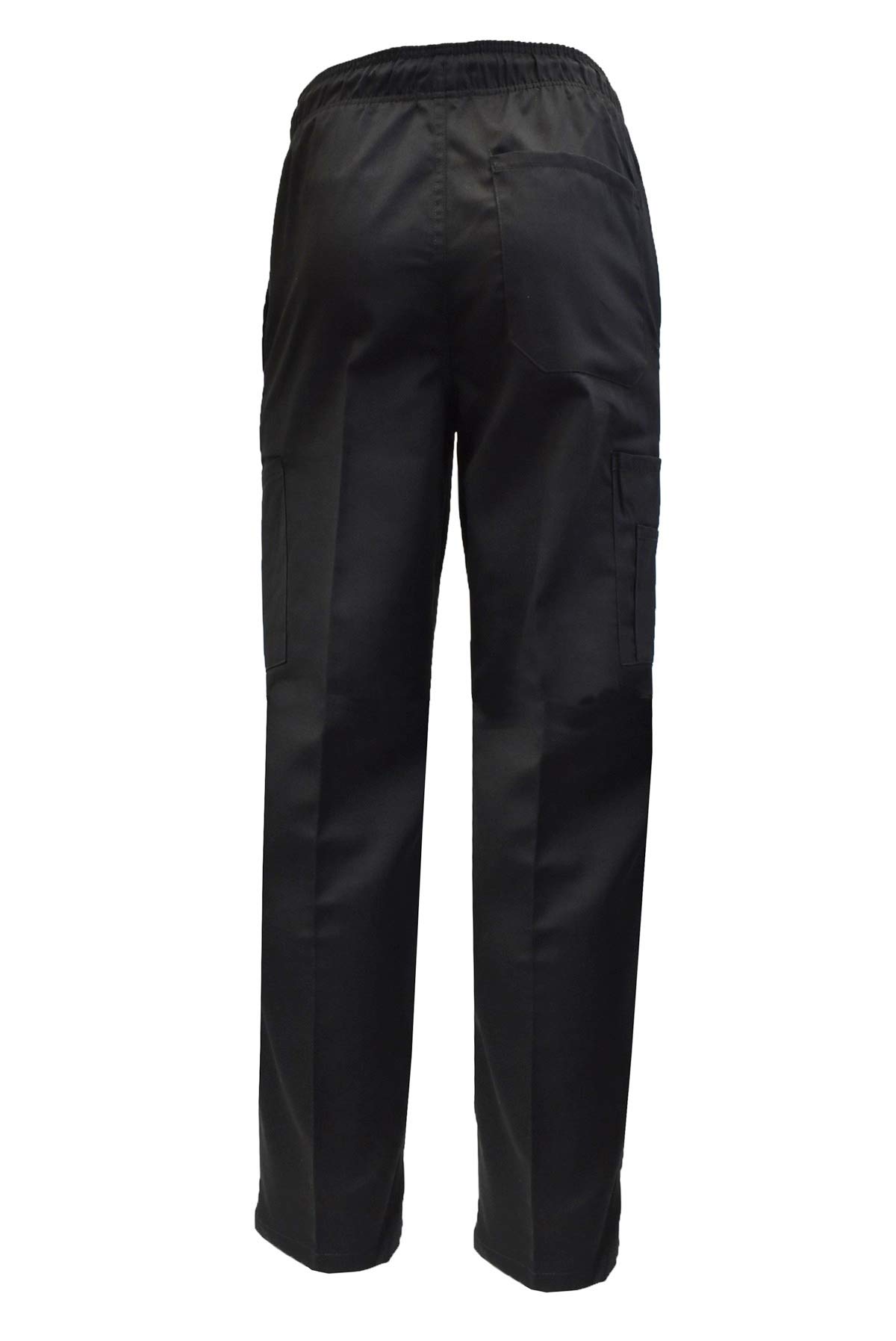 Premium 6-Pocket Black Chef Pants - Natural Uniforms Classic Style | Multi-Pack Options for Professional Kitchens & Culinary Schools | Durable Restaurant Workwear for Chefs & Cooks